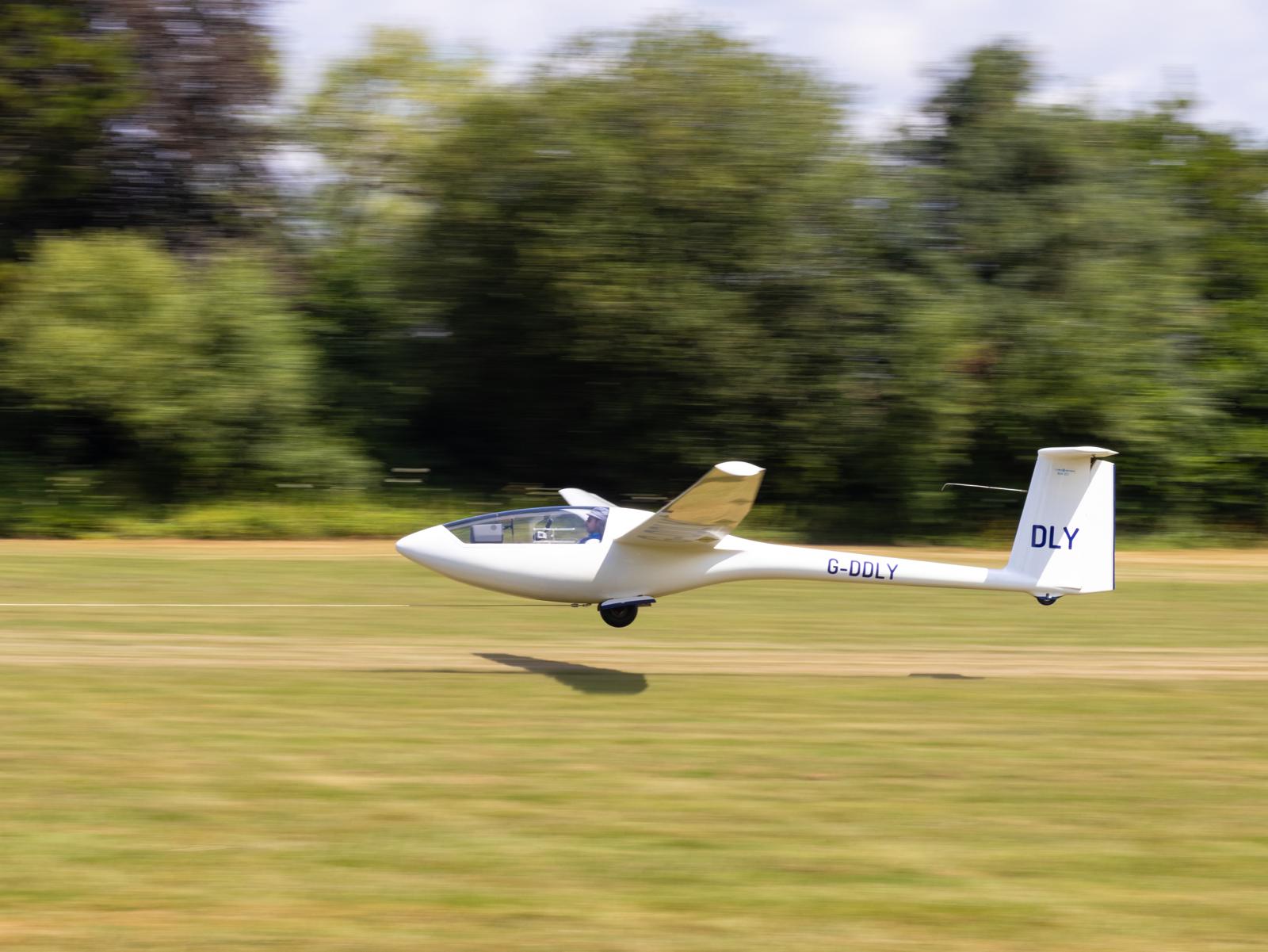 PIK 20D G-DDLY on the 300km flight